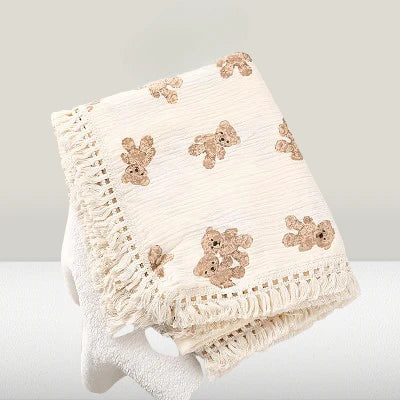 couverture bebe ourson douce
