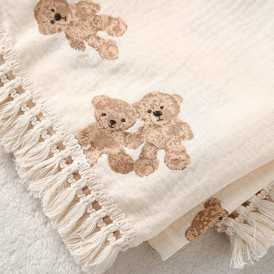 couverture bebe ourson