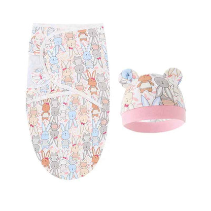 couverture emmaillotage bebe