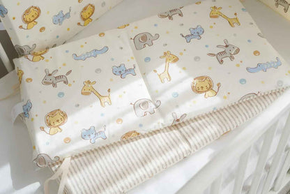 tour de lit bebe motifs animaux