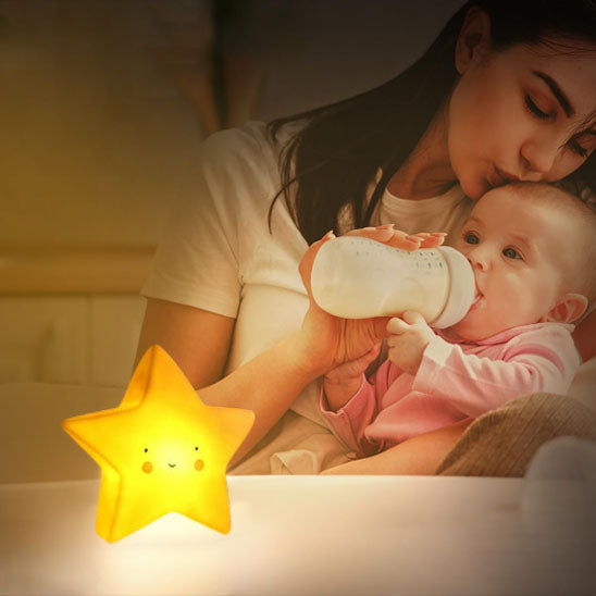 veilleuse bebe etoile enfant maman