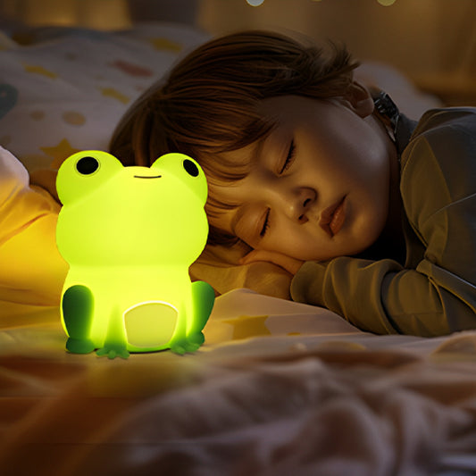 veilleuse bebe grenouille enfant sommeil