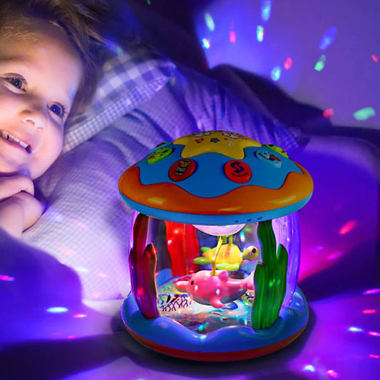 veilleuse bebe lumiere soir musique