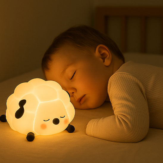 veilleuse bebe mouton sommeil sieste