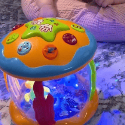 veilleuse bebe projecteur ocean musical